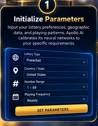 Apollo AI game setup screen